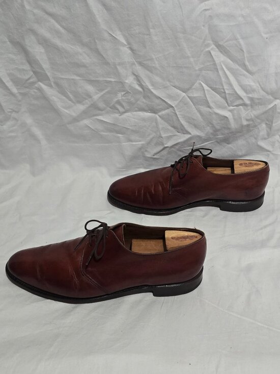 Peal & Co. Brooks Brothers Made in Italy Brown Oxford Leather Shoe - sz 10 1/2 E main image 8